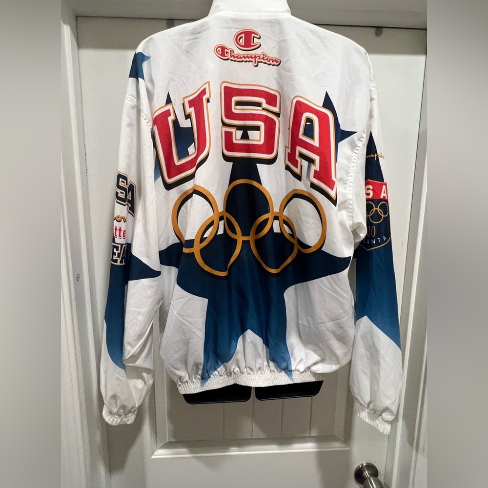 Vintage 1996 Atlanta Olympics Champion USA Jacket - Size Large - Picture 4 of 5